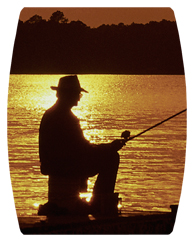 DAREC 320 BZ Gone Fishing (Dock) Bronze